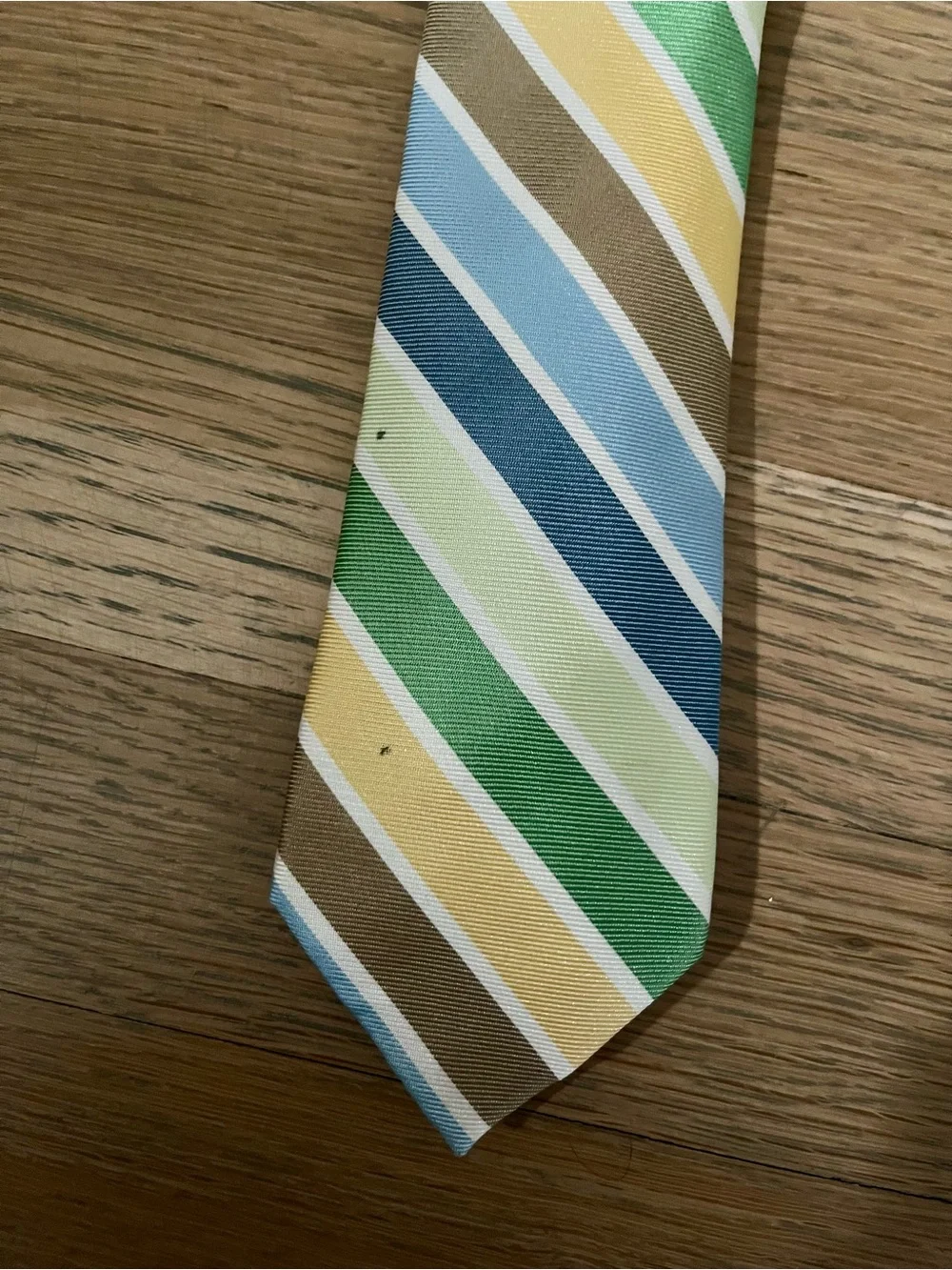 The Children’s Place Boys Multi-Color Striped Tie. Size 8-14.